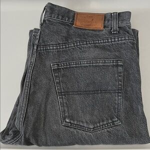 Polo Straight Leg Jeans Black Wash Size 32 *Flaw
